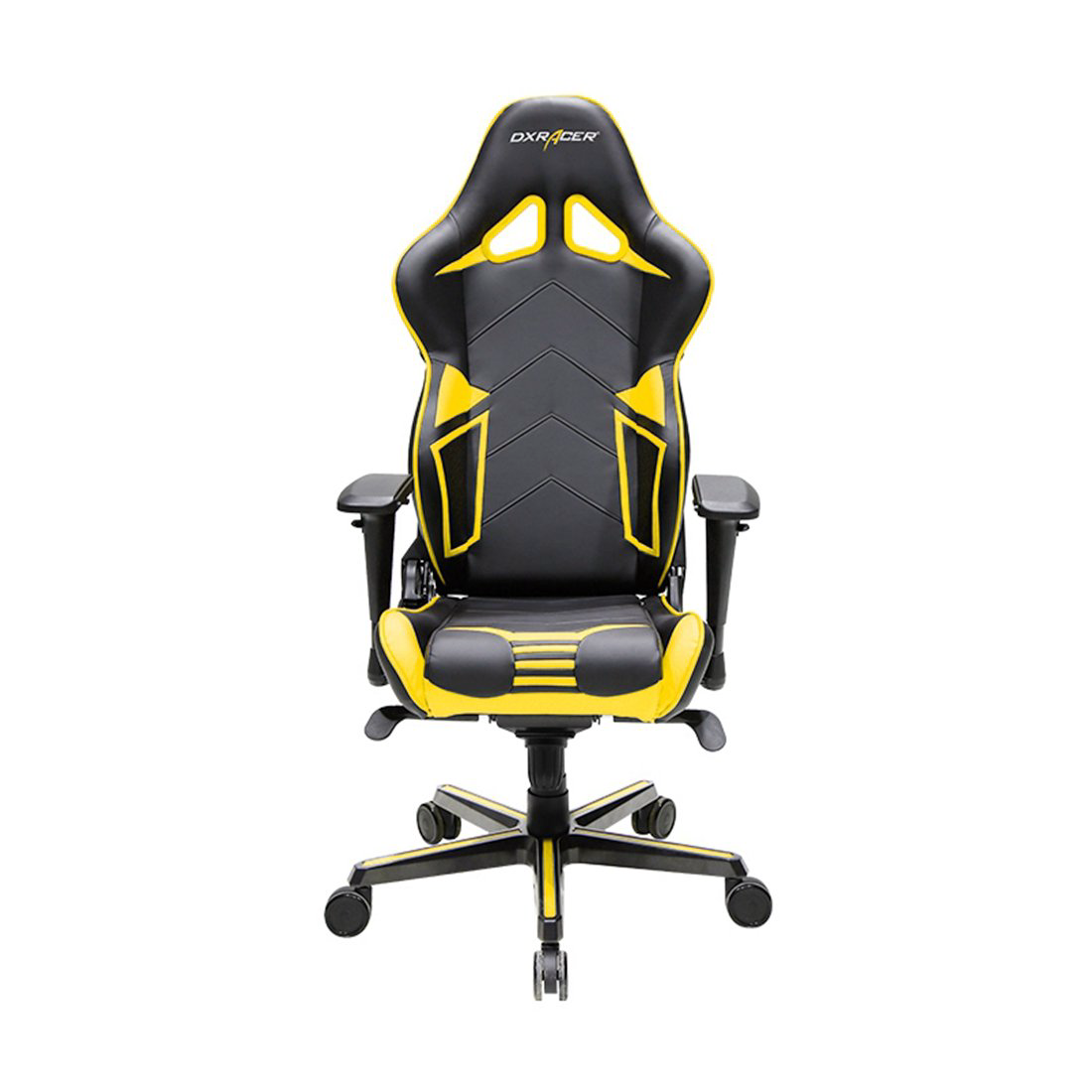 Кресло игровое DXRacer OH/RV131/NY черно-желтое купить,NaN