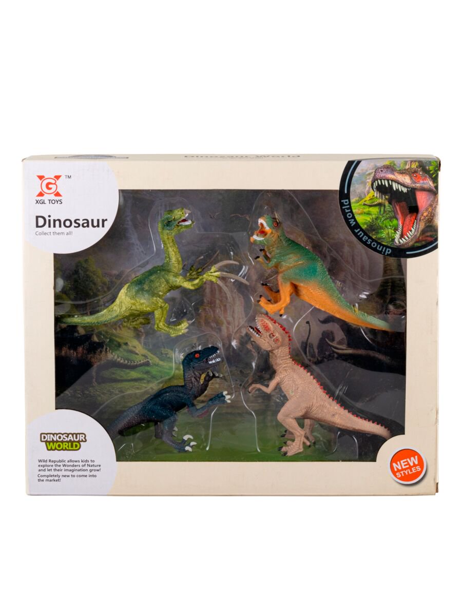 Игровой набор Xgl Динозавры 4шт 870-2 купить,NaN