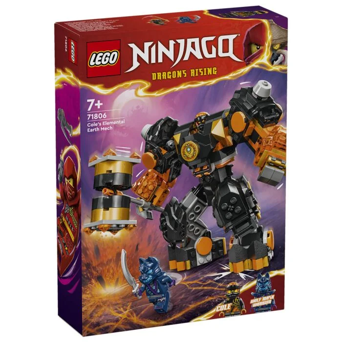 Конструктор Lego Ниндзяго Стихийный земляной робот Коула 71806 235 деталей - ForteMarket Конструктор Lego Ниндзяго Стихийный земляной робот Коула 71806 235 деталей купить,0