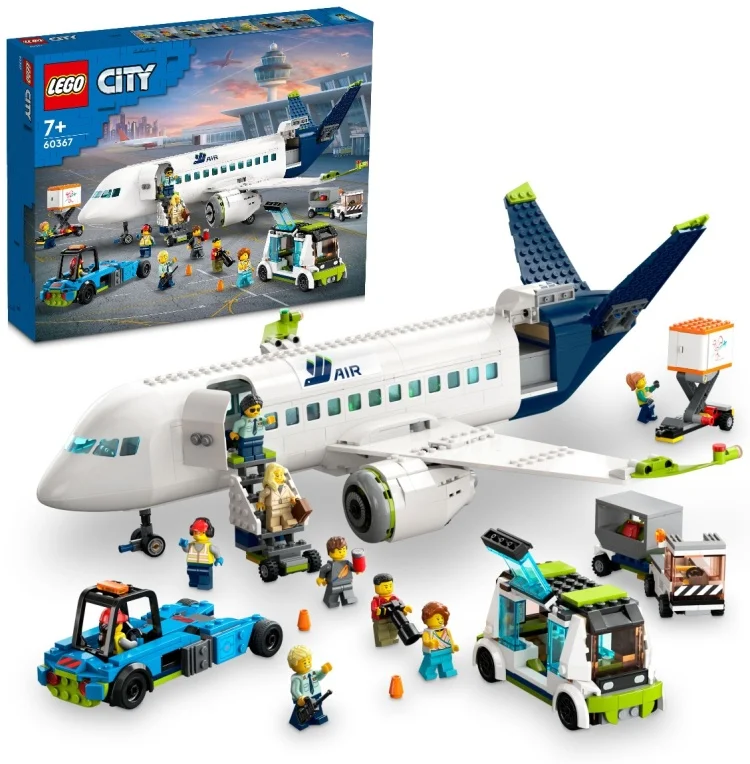 Конструктор Lego City Пассажирский самолет 60367 913 деталей