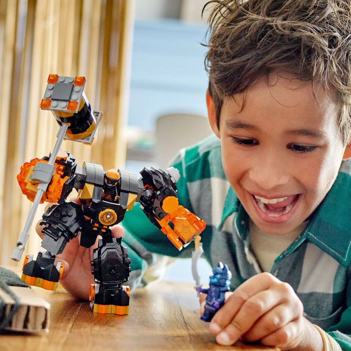 Конструктор Lego Ниндзяго Стихийный земляной робот Коула 71806 235 деталей - ForteMarket Конструктор Lego Ниндзяго Стихийный земляной робот Коула 71806 235 деталей купить,0