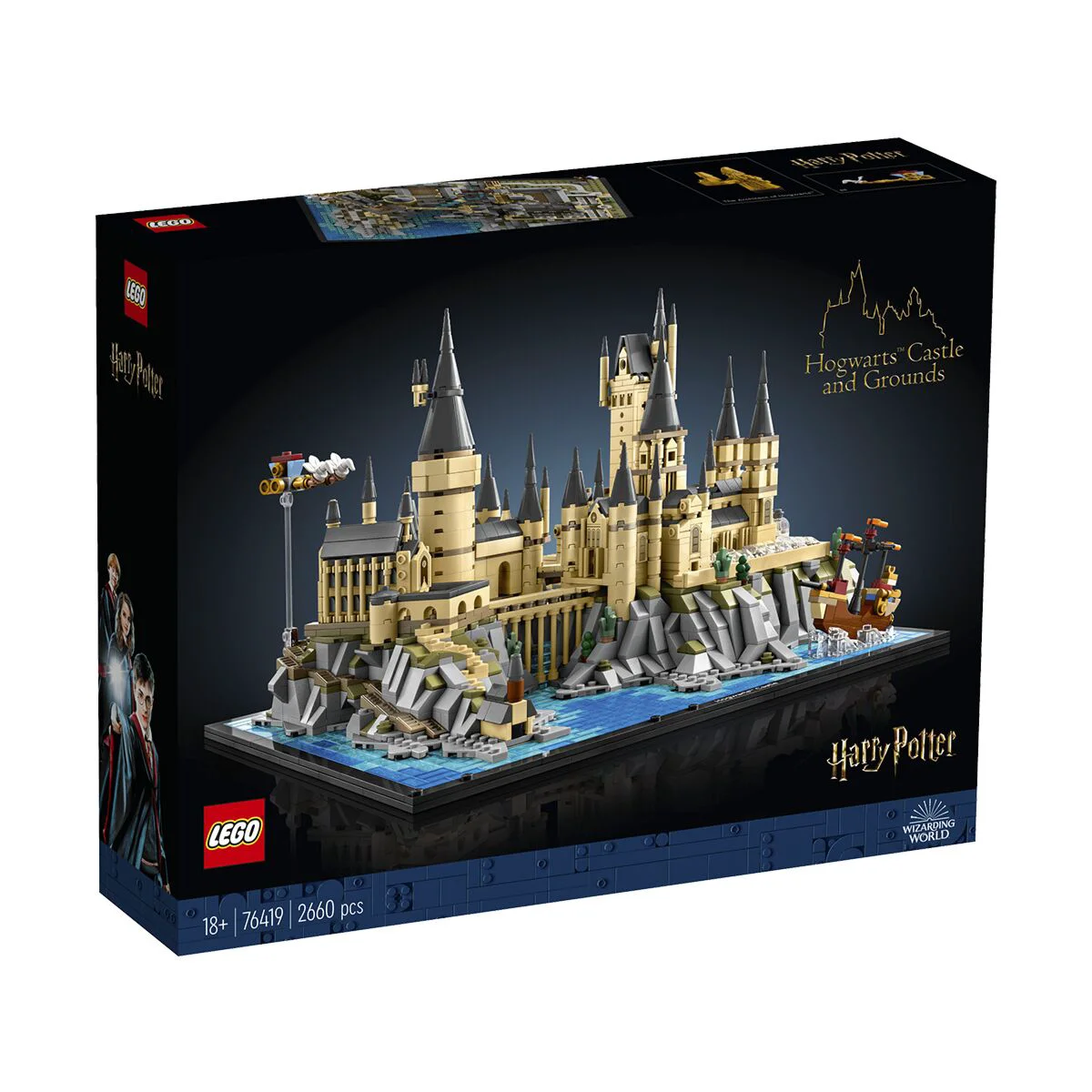 Конструктор Lego Гарри Поттер Замок и территория Хогвартс 76419 2660 деталей