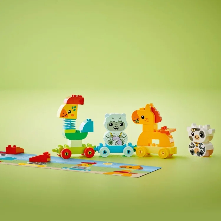 Конструктор Lego Duplo Мой первый поезд для домашних животных 10412 19 деталей купить,0