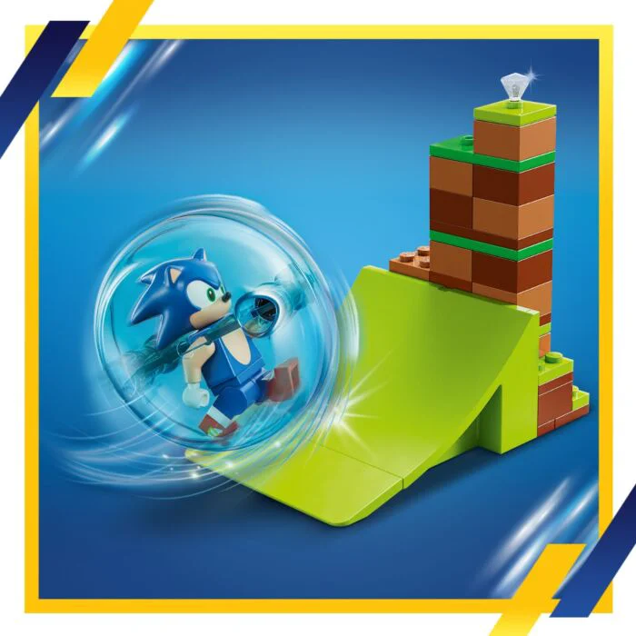 Конструктор Lego Соник Вызов Соника Сферы Скорости 76990 292 детали купить,NaN