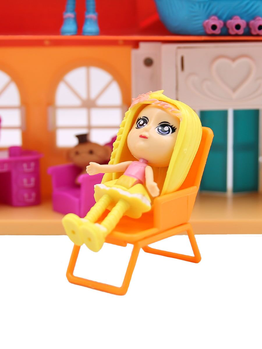 Игровой набор  OS Кукольный домик с 2 куклами 60218A купить,NaN