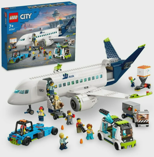 Конструктор Lego City Пассажирский самолет 60367 913 деталей