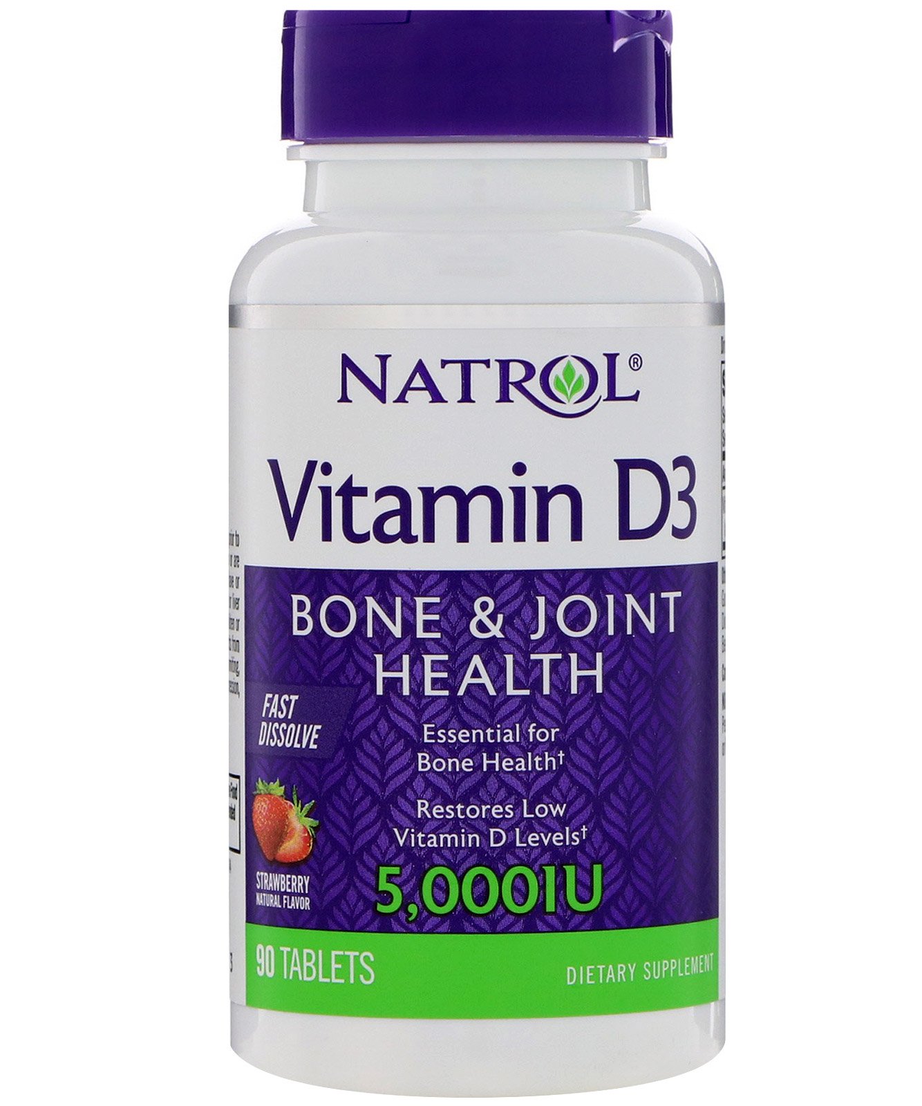 Natrol Vitamin D3 5000 ме 90шт таблетки