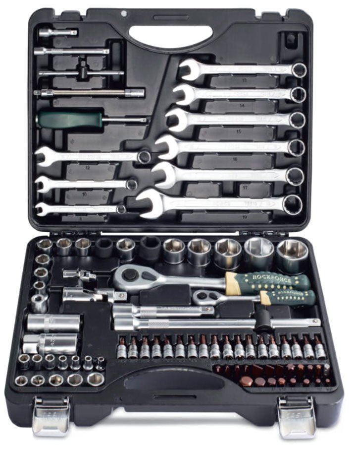 Набор инструментов Rock Force RF-4821-5 Premium 82+6 предметов  купить,NaN