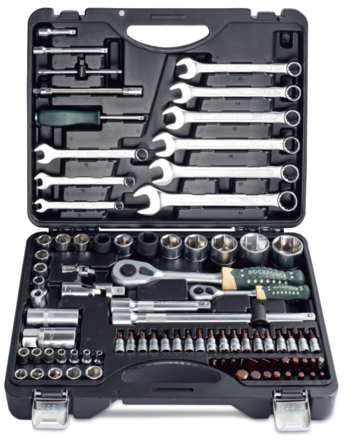 Набор инструментов Rock Force RF-4821-5 Premium 82+6 предметов  купить,NaN