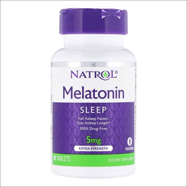 Мелатонин Natrol 5 мг 60шт таблетки