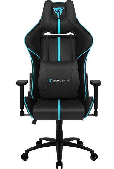 Кресло игровое ThunderX3 BC5 BC черно-голубое