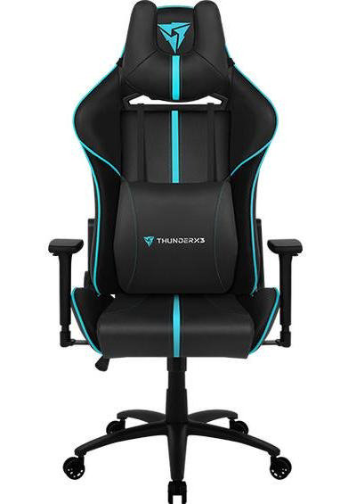 Кресло игровое ThunderX3 BC5 BC черно-голубое