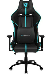Кресло игровое ThunderX3 BC5 BC черно-голубое