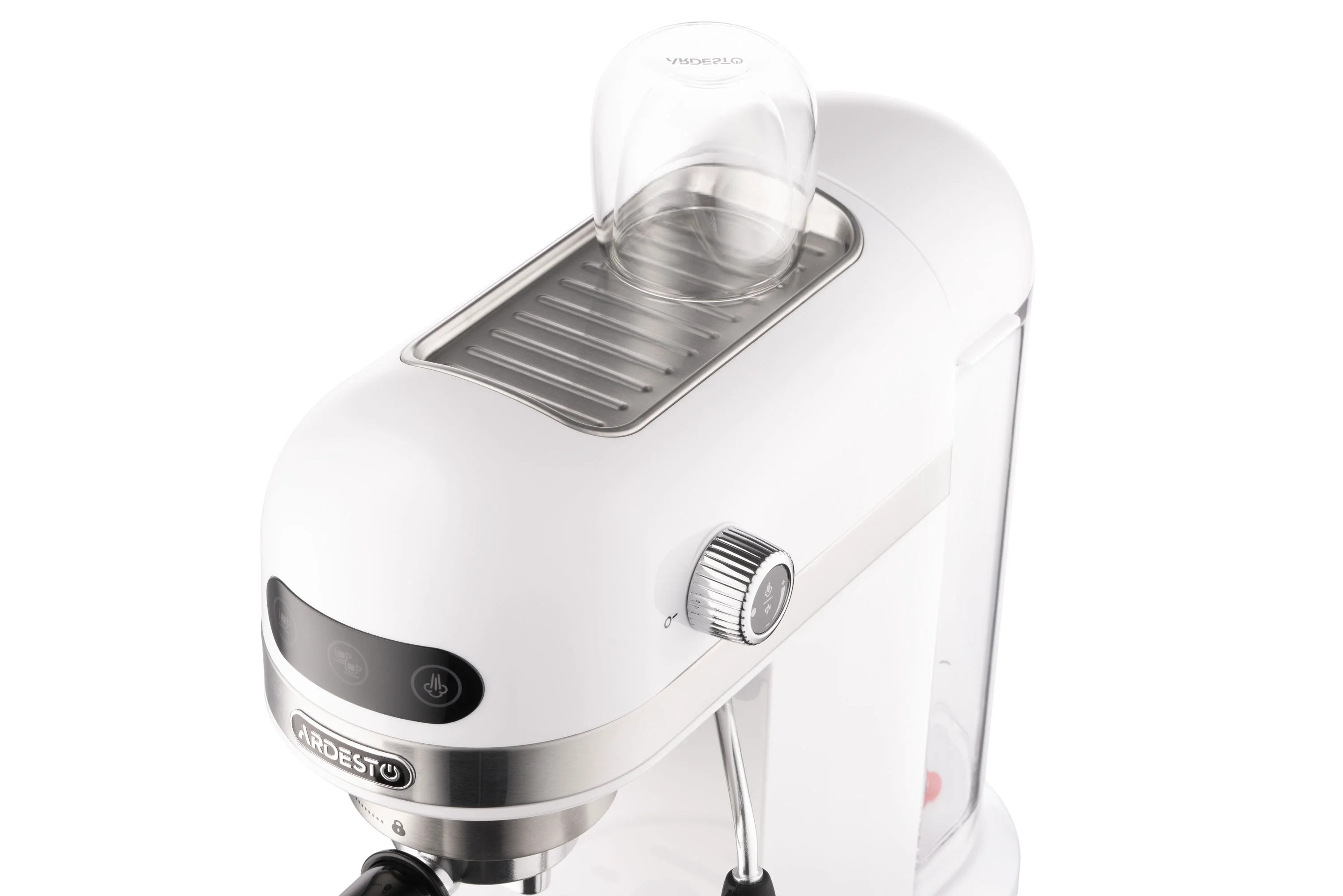 Кофемашина Ardesto YCM-E1500 белая купить,0