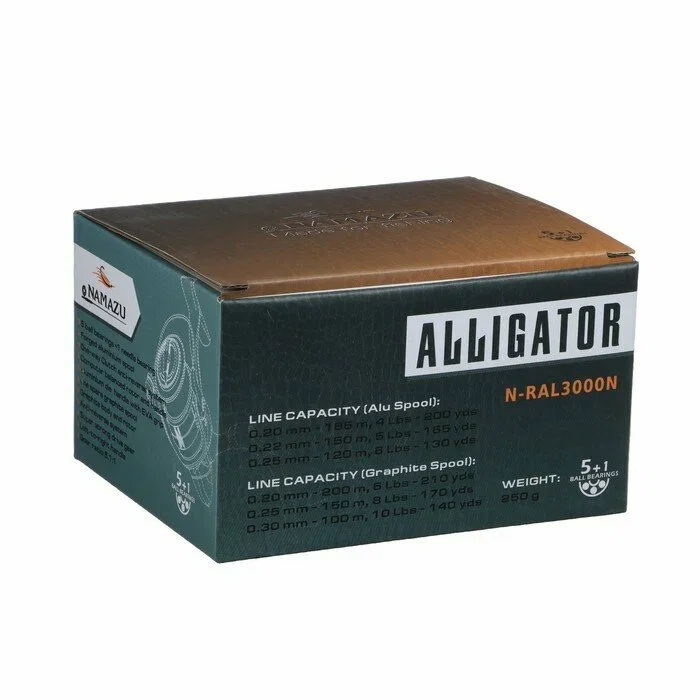 Катушка Namazu Pro Alligator New 3000 N-RAL3000N купить,16800