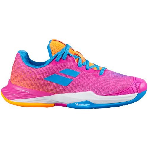 Кроссовки детские Babolat Jet Mach 3 AC 32S21648 розовые 33,5 купить,NaN