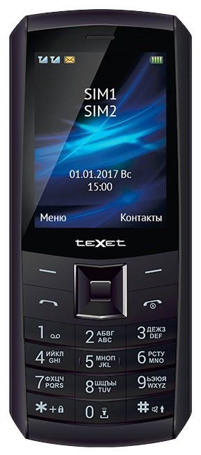 Мобильный телефон TeXet TM-D328 Black