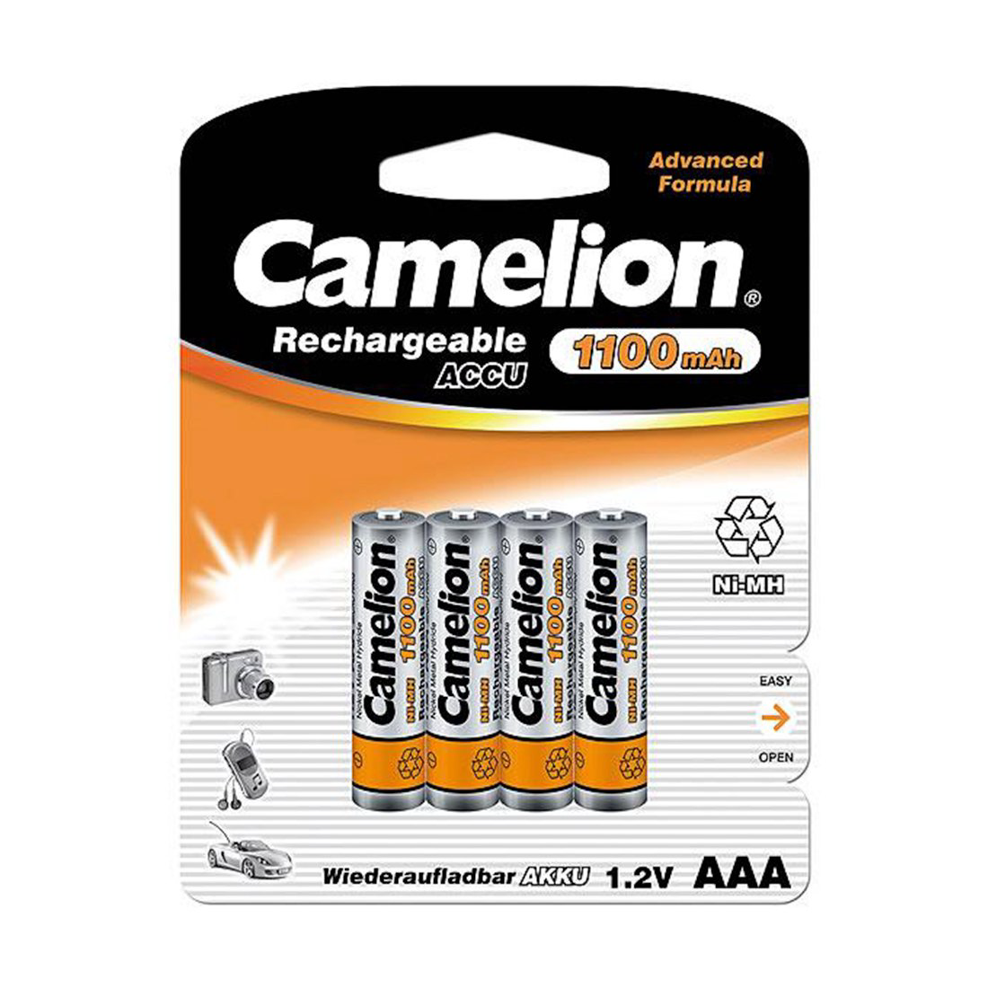 Батарейки Camelion NH-AAA1100BP4 4шт купить,NaN