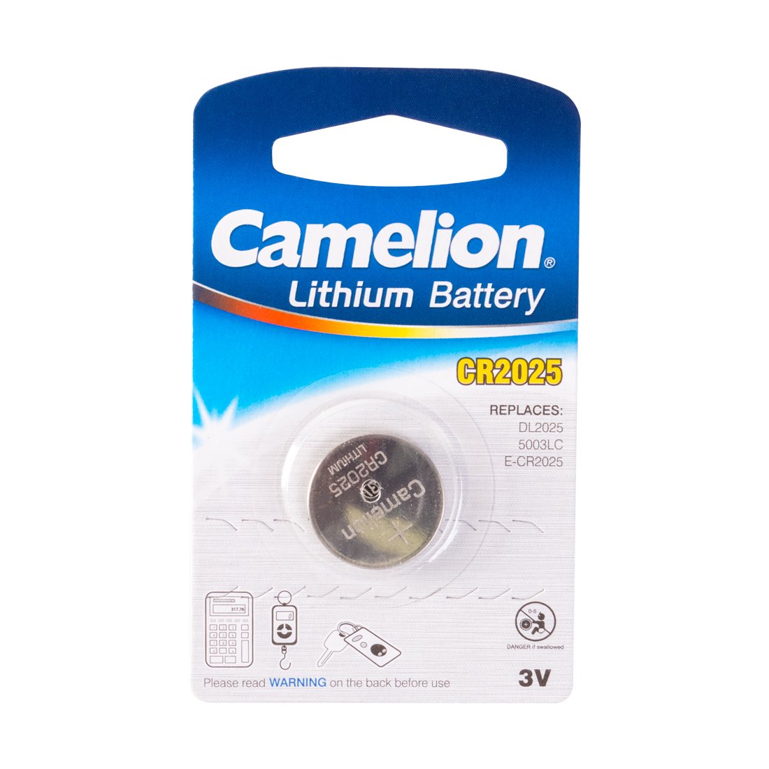Батарейка Camelion  Lithium CR2025-BP1 