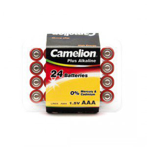 Батарейки Camelion Plus Alkaline LR03-PB24 24шт