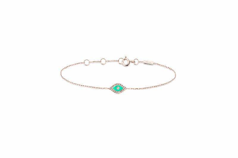 Браслет Djula 1222 18р 1,28гр 0,05ct. купить,NaN