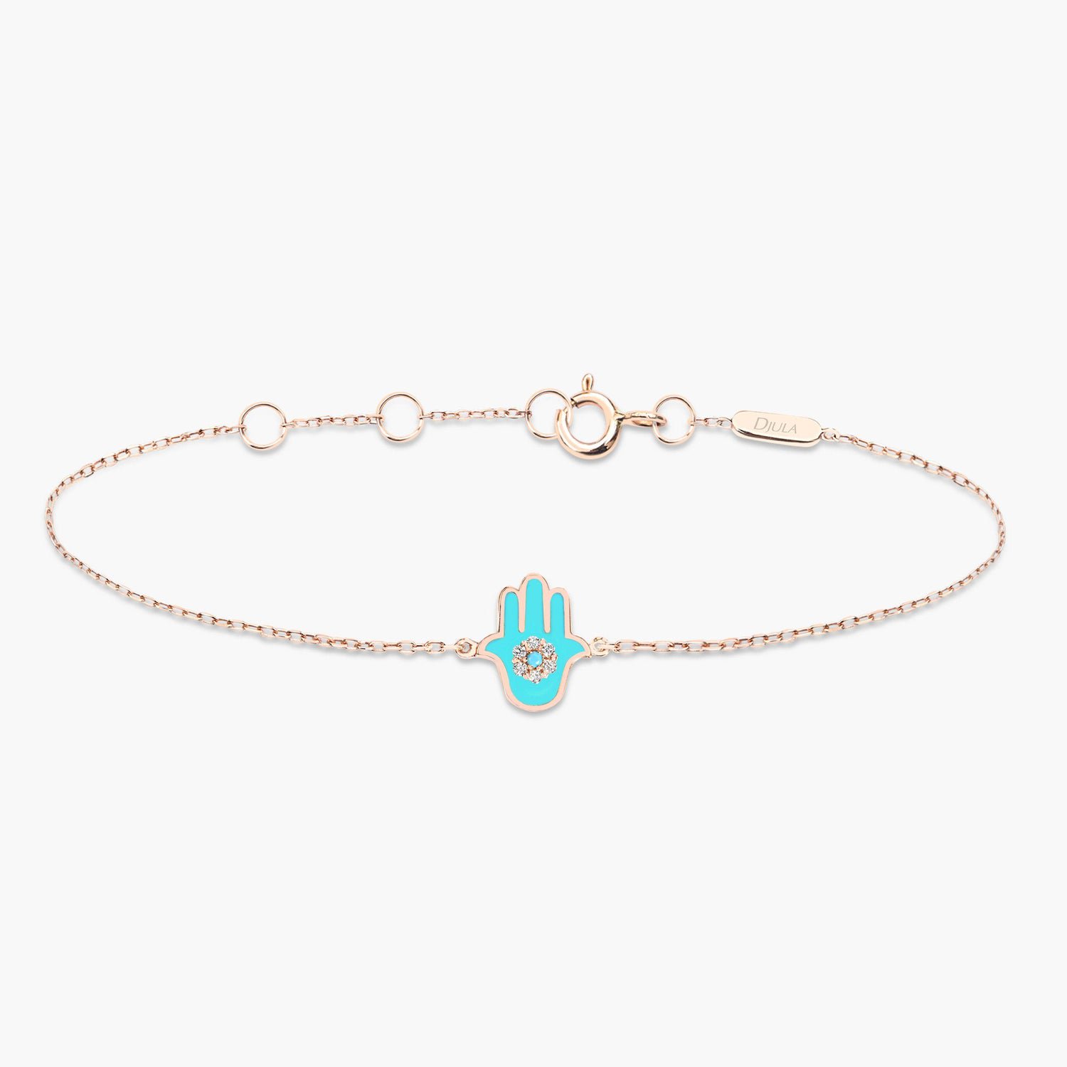 Браслет Djula 1241 18р 1,25гр 0,01ct. купить,NaN