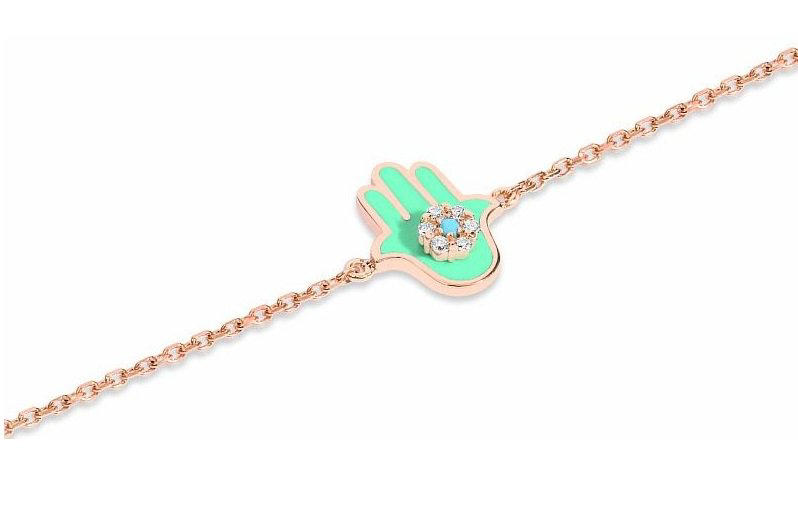 Браслет Djula 1243 18р 1,25гр 0,01ct. купить,NaN