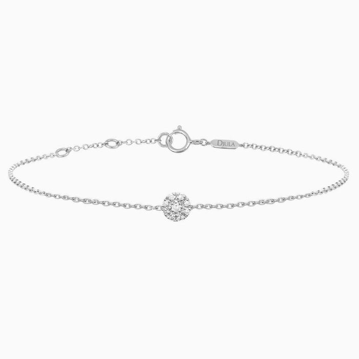 Браслет Djula 1254 18р 0,55гр 0,04ct. купить,NaN