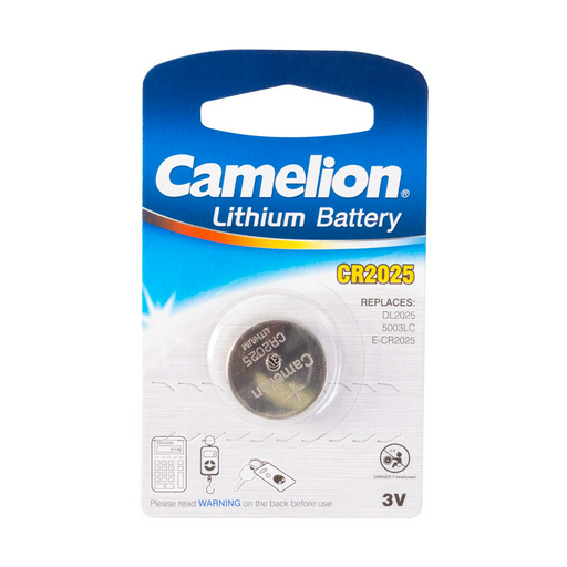 Батарейка Camelion  Lithium CR2025-BP1 