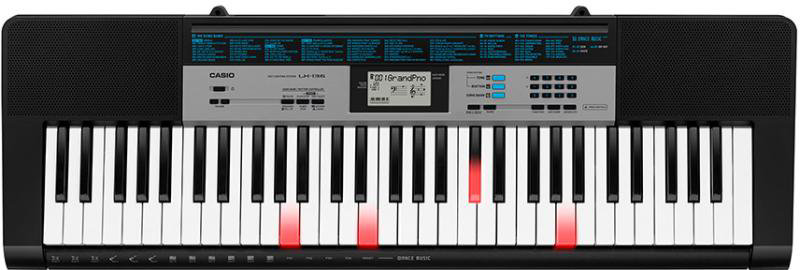 Синтезатор Casio LK-136K7-AD черный купить,NaN