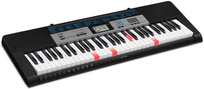 Синтезатор Casio LK-136K7-AD черный купить,NaN