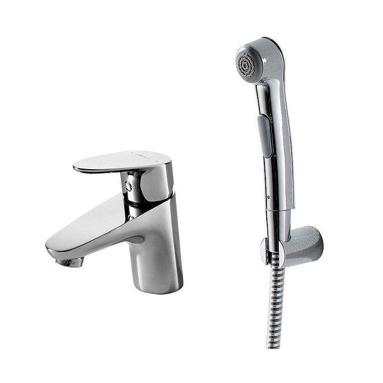 Смеситель Bravat Drop F14898C-2 хром купить,NaN