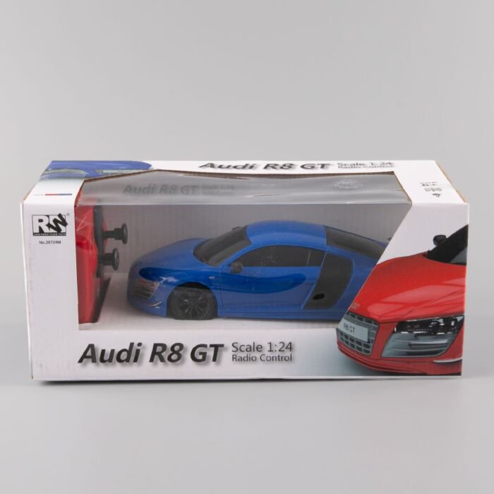 Машинка RW 1:24 Audi R8 GT синяя купить,NaN