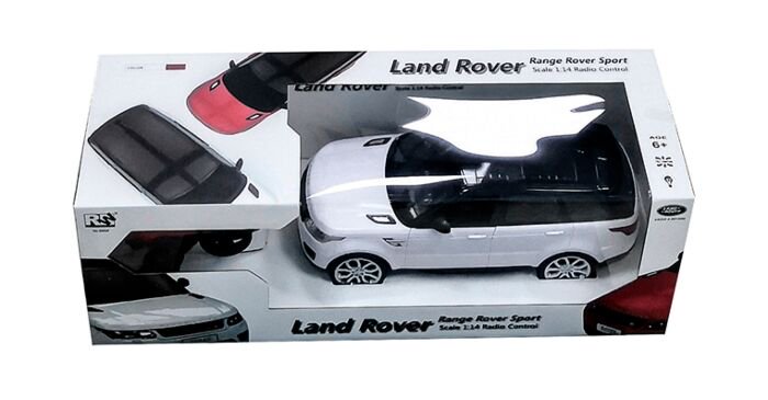 Машинка RW 1:14 Land Rover  белая  купить,NaN