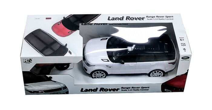 Машинка RW 1:14 Land Rover  белая  купить,NaN