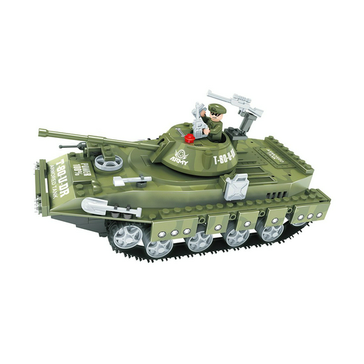 Конструктор Ausini Армия Средний танк T-80UD 22502 213 предметов 