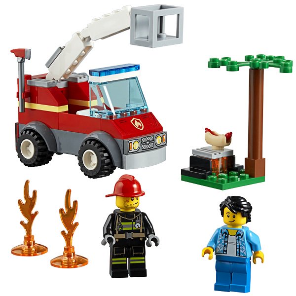 Конструктор Lego Город Пожарные Пожар на пикнике 60212 купить,NaN