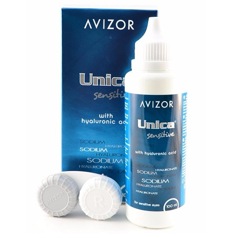 Раствор для линз Avizor S.A. Unica Sensitive 100мл 
