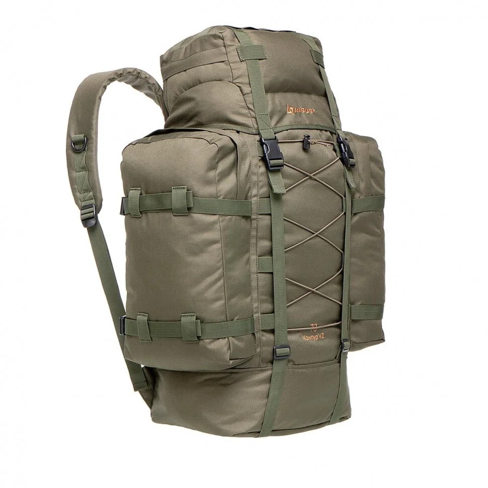 Рюкзак туристический Nisus Contour N-TB1379-70L 70 л коричневый купить,NaN