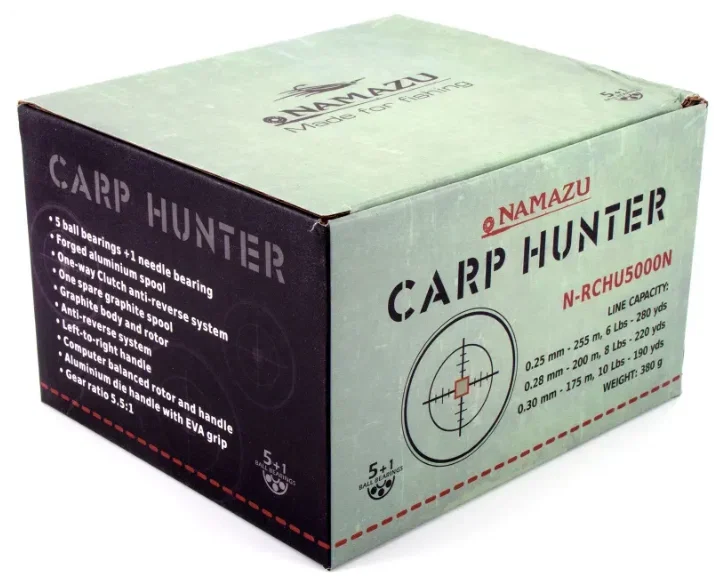 Катушка Namazu Carp Hunter New CH6000