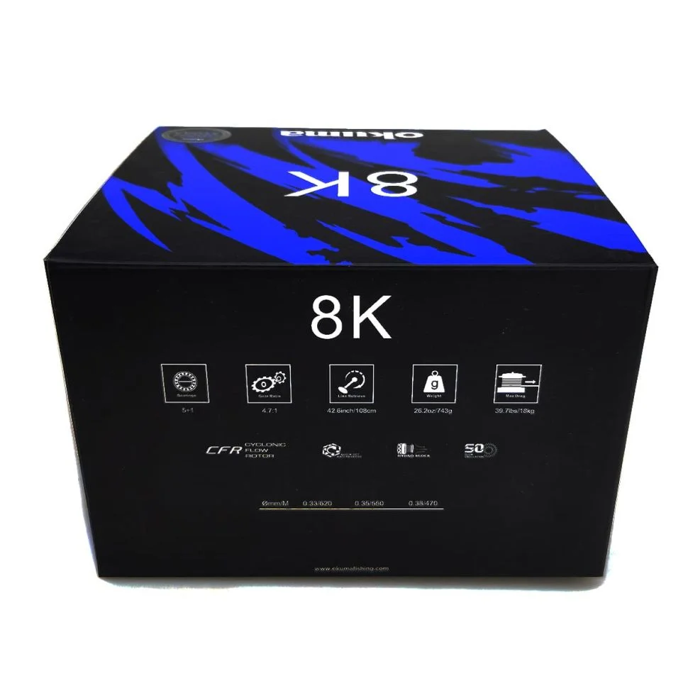 Катушка Okuma 8K FD черная купить,NaN