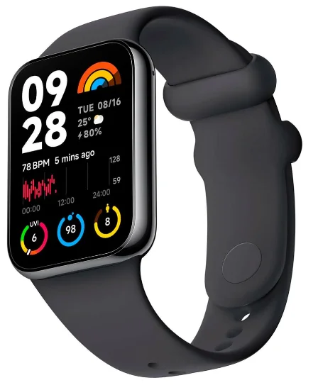 Фитнес-браслет Xiaomi Mi Smart Band 8 Pro BHR8017GL 25.4мм Black купить,0