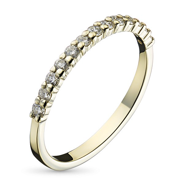 Кольцо ЭПЛ Якутские Бриллианты 16,5р 0,96гр 0,235ct купить,NaN