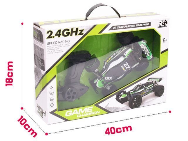Машинка RW 1:20 Багги зеленая купить,NaN