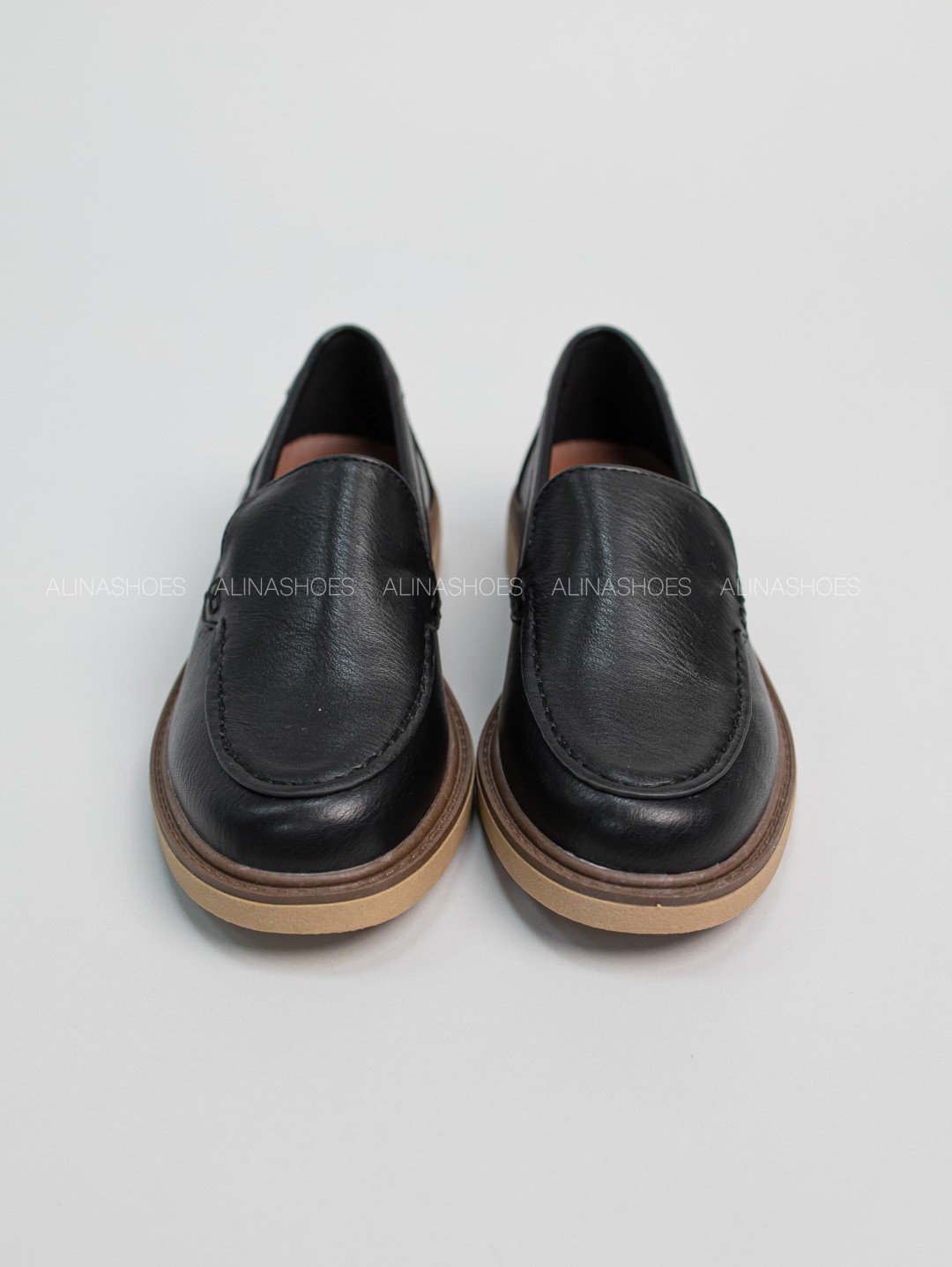 Лоферы alinashoes black 40 купить,NaN
