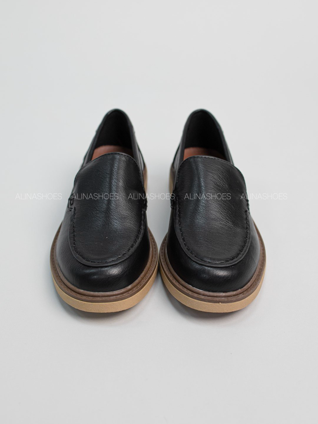Лоферы alinashoes black 40 купить,NaN
