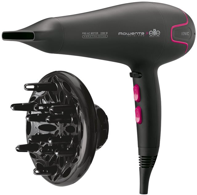 Фен Rowenta CV8722D0 черный купить,NaN