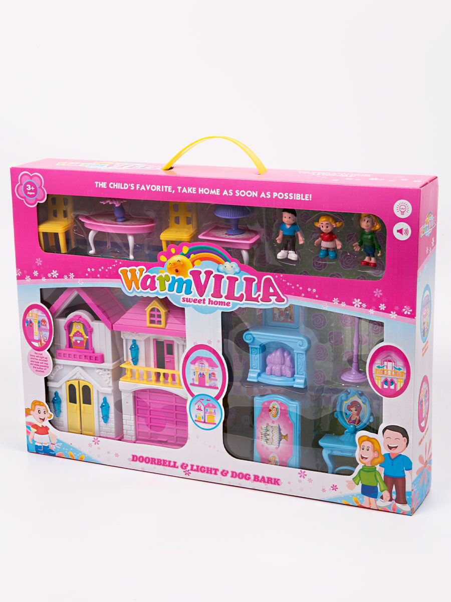Игровой набор Sweety Home Вилла с фигурками и аксессуарами WD-926B купить,NaN