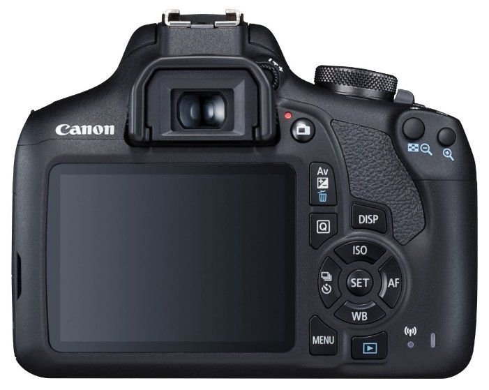 Зеркальная фотокамера Canon EOS 2000D EF-S 18-55 IS II Kit черная купить,0