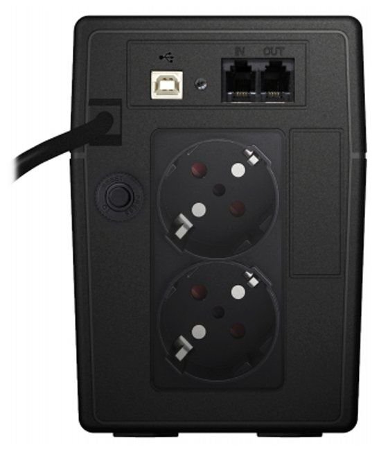 ИБП Volta Active 650 LED черный купить,0